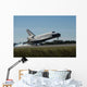 Space Shuttle Atlantis Touches Wall Decal Design 3
