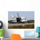 Space Shuttle Atlantis Unfurls Wall Decal Design 3