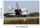 Space Shuttle Atlantis Unfurls Wall Decal Design 3