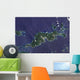 True-color Image Tortola and Wall Decal