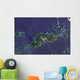 True-color Image Tortola and Wall Decal