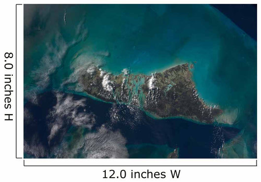 Bahamas' Andros Island and Wall Decal Design 2