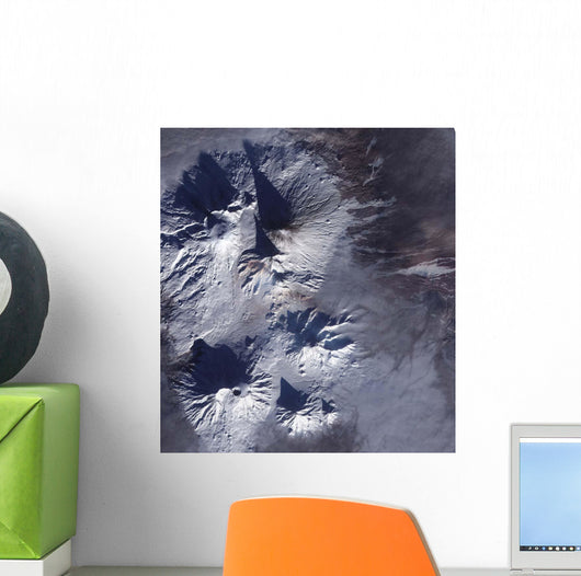 Bezymianny Volcano Exhibits Modest Wall Decal
