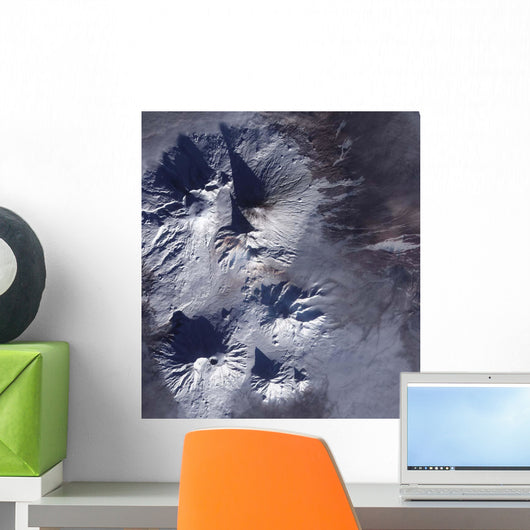 Bezymianny Volcano Exhibits Modest Wall Decal