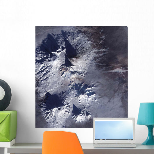 Bezymianny Volcano Exhibits Modest Wall Decal