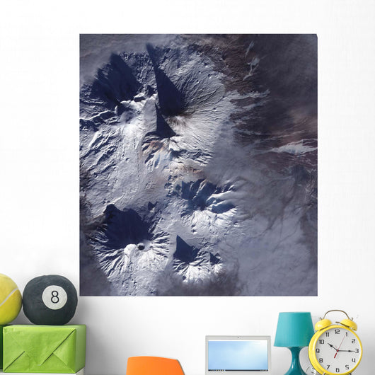 Bezymianny Volcano Exhibits Modest Wall Decal