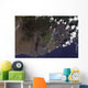 Multiple Plumes Blow toward Wall Decal