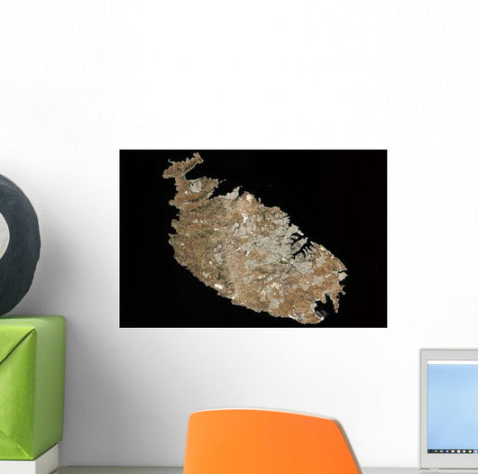 Malta Island Wall Decal