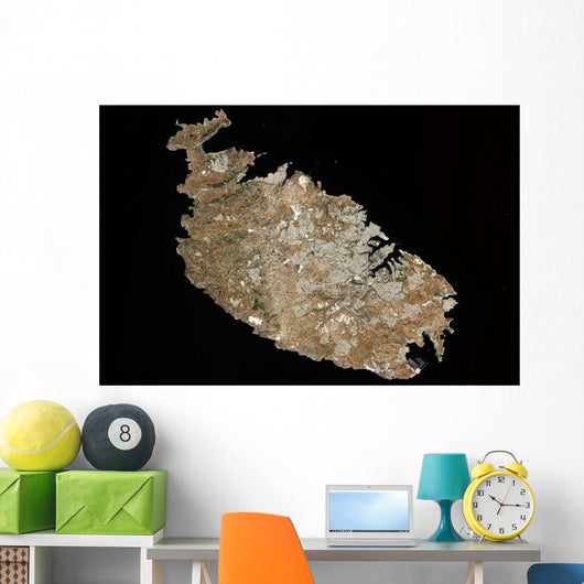 Malta Island Wall Decal