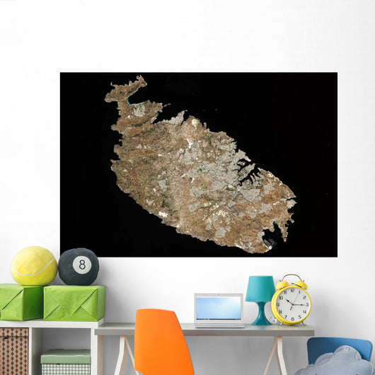 Malta Island Wall Decal