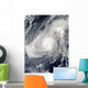 Typhoon Nida South-southwest Iwo Wall Decal
