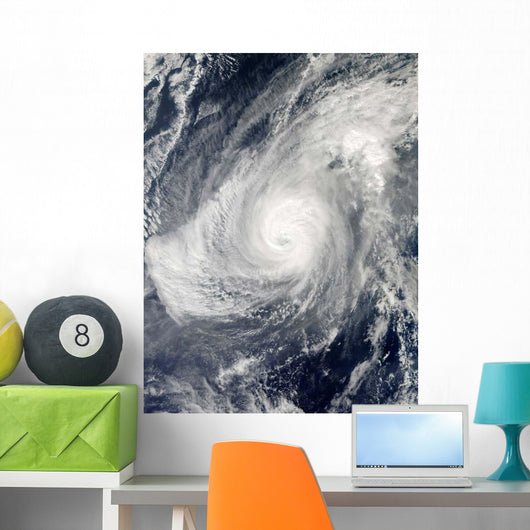 Typhoon Nida South-southwest Iwo Wall Decal