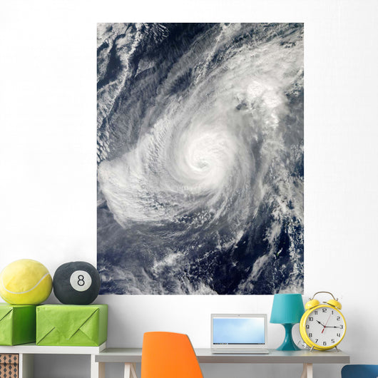 Typhoon Nida South-southwest Iwo Wall Decal
