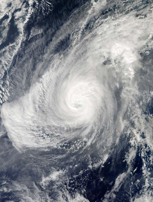 Typhoon Nida South-southwest Iwo Wall Decal