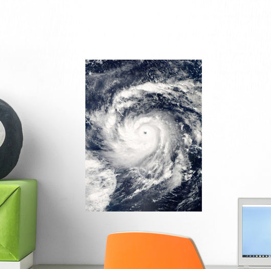 Typhoon Nida Pacific Ocean Wall Decal