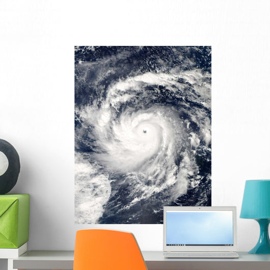 Typhoon Nida Pacific Ocean Wall Decal