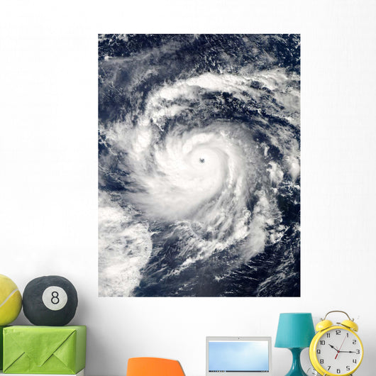 Typhoon Nida Pacific Ocean Wall Decal