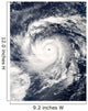 Typhoon Nida Pacific Ocean Wall Decal