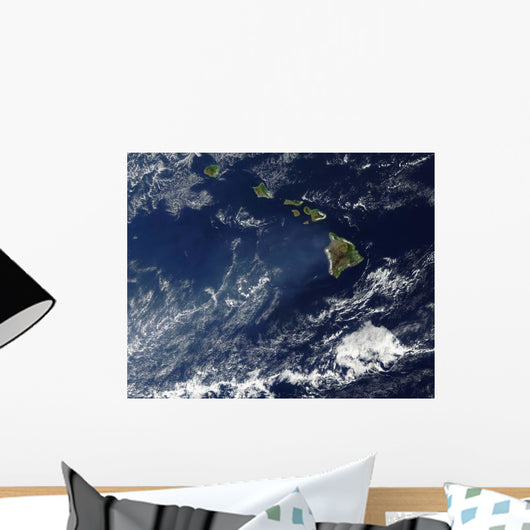 Satellite Volcanic Fog from Wall Decal