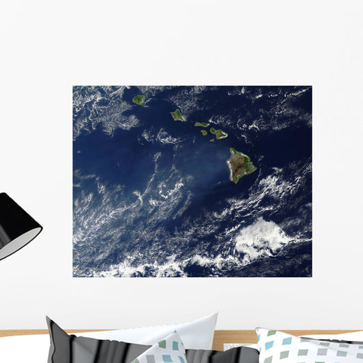 Satellite Volcanic Fog from Wall Decal
