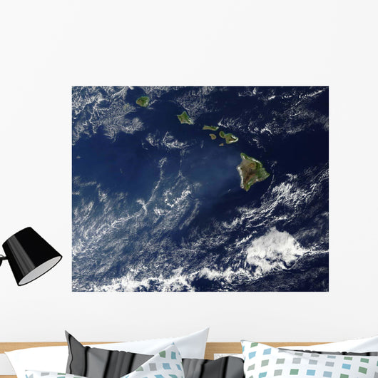 Satellite Volcanic Fog from Wall Decal
