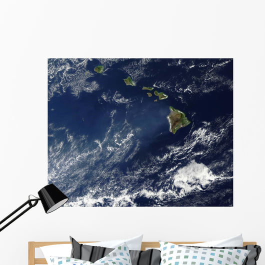 Satellite Volcanic Fog from Wall Decal