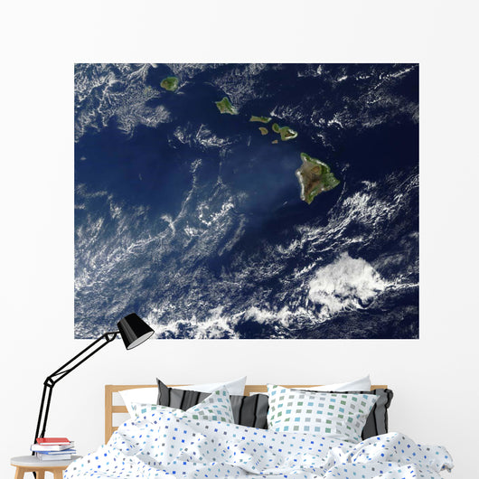 Satellite Volcanic Fog from Wall Decal