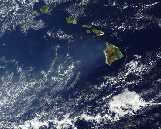 Satellite Volcanic Fog from Wall Decal