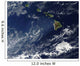Satellite Volcanic Fog from Wall Decal