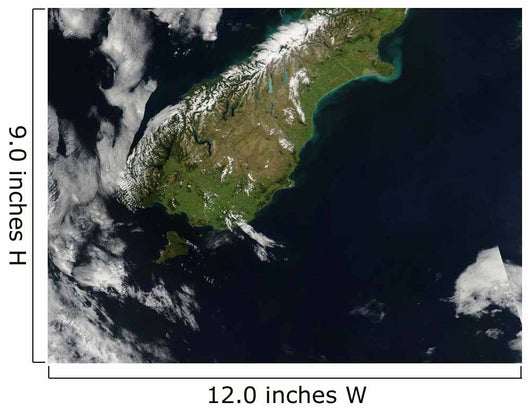 Satellite Most South Island Wall Decal