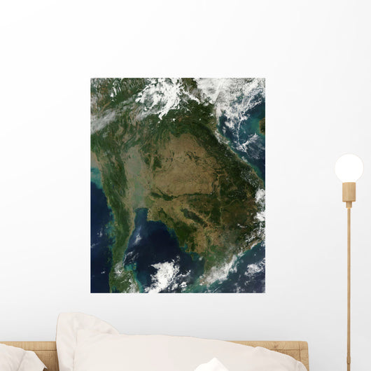 Satellite Indochina Wall Decal
