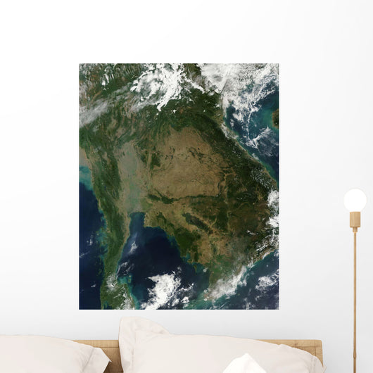 Satellite Indochina Wall Decal