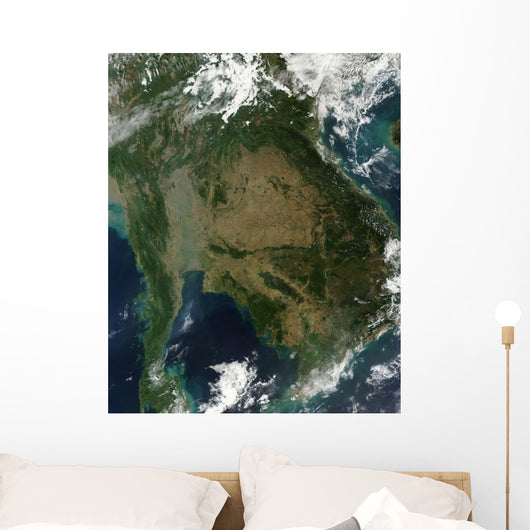 Satellite Indochina Wall Decal