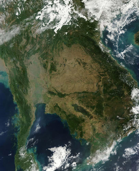 Satellite Indochina Wall Decal