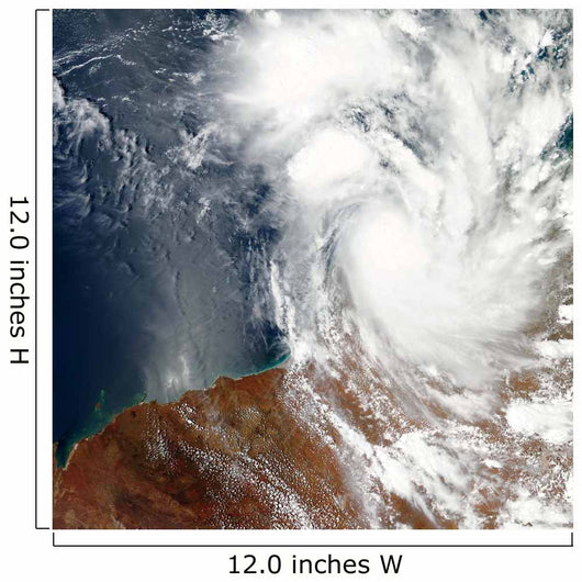 Tropical Cyclone Laurence off Wall Decal