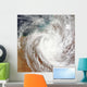 Cyclone Laurence Moves Far Wall Decal
