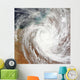 Cyclone Laurence Moves Far Wall Decal