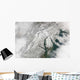 Satellite Massive Nor'easter Snow Wall Decal