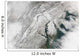 Satellite Massive Nor'easter Snow Wall Decal
