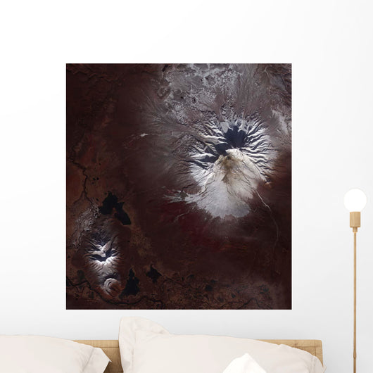 Ash Stains Russia's Shiveluch Wall Decal