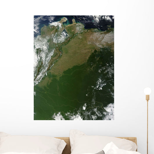 Satellite Eastern Columbia and Wall Decal