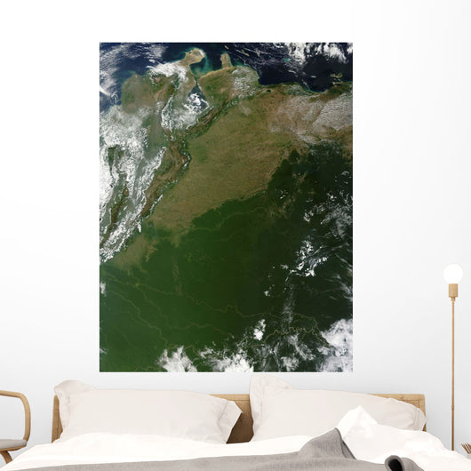 Satellite Eastern Columbia and Wall Decal