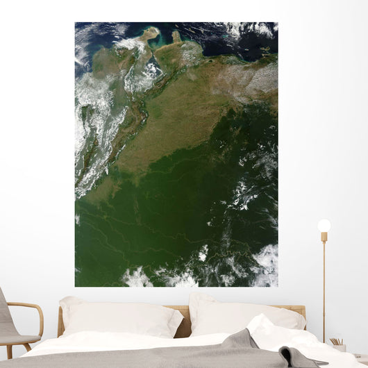 Satellite Eastern Columbia and Wall Decal