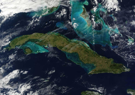 Satellite Cuba Wall Decal