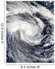 Tropical Cyclone Edzani South Wall Decal