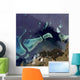 Deep Green Forest Land Wall Decal