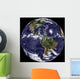 Full Earth Showing North Wall Decal Design 8