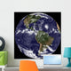 Full Earth Showing North Wall Decal Design 8