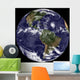 Full Earth Showing North Wall Decal Design 8