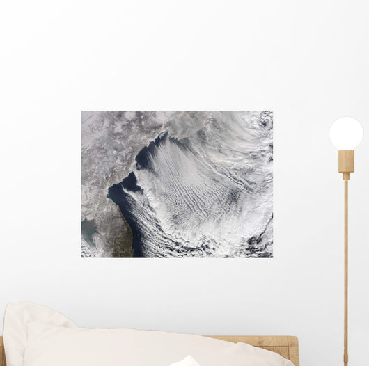 Cloud Streets Forming over Wall Decal
